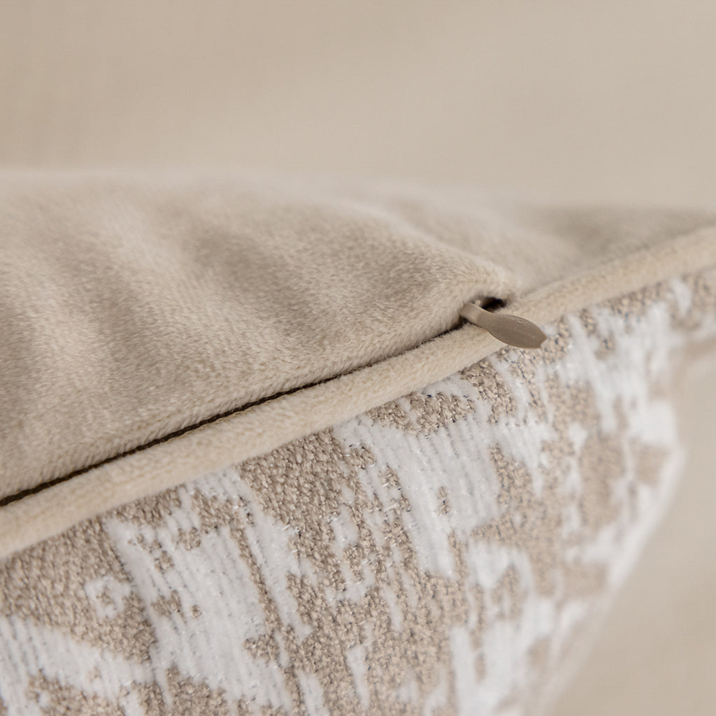 Cream Color Sofa Cushion Nordic Houndstooth Pillow Cover