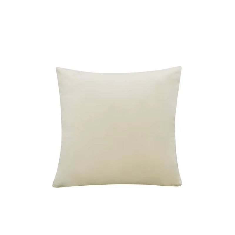 2PCS Velvet Throw Pillow Cover Soft Solid Decorative Square Cushion Case Sofa Bedroom Car Home55X55/60X60Cm Cozy Pillowcase