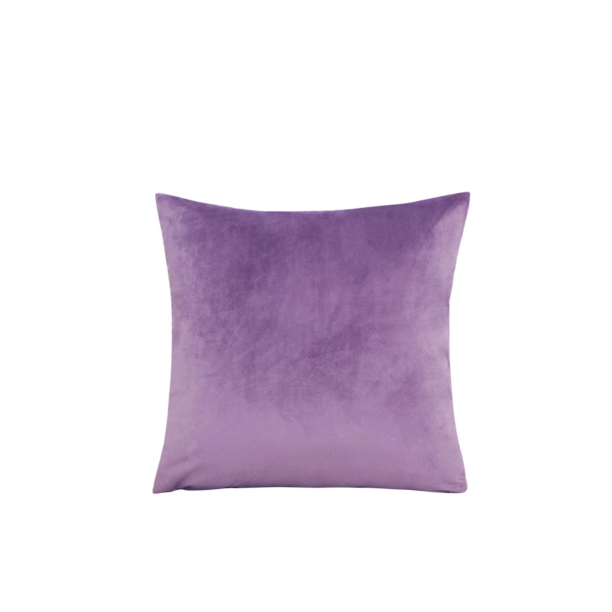 2PCS Velvet Throw Pillow Cover Soft Solid Decorative Square Cushion Case Sofa Bedroom Car Home55X55/60X60Cm Cozy Pillowcase