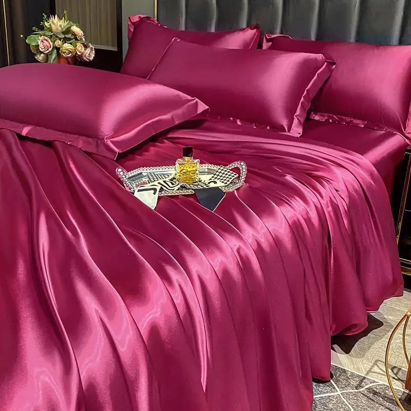 Nordic Silk Luxury Bedding Set
