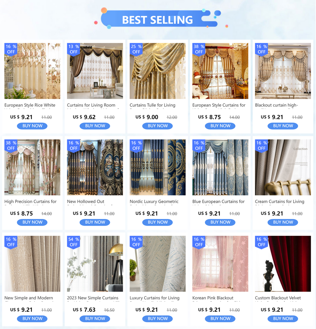 Royal Embroidered Dream acurtains