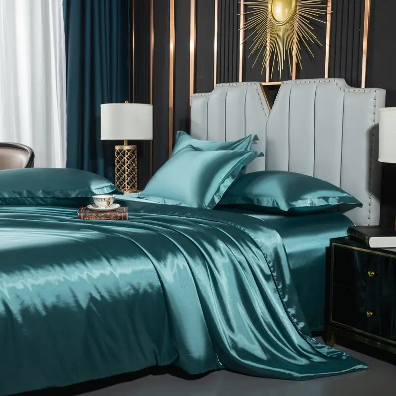 Nordic Silk Luxury Bedding Set