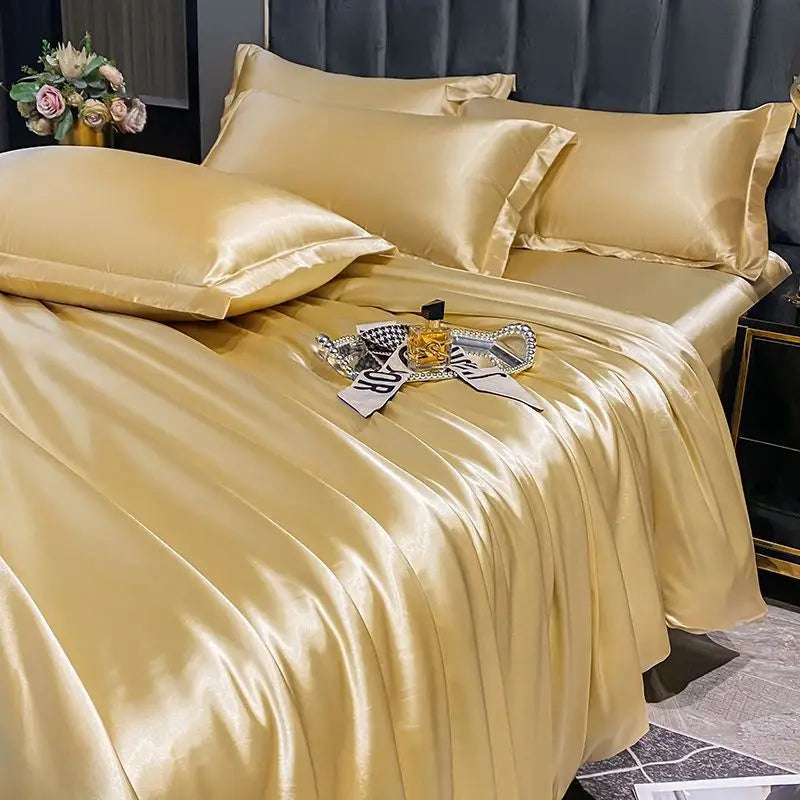 Nordic Silk Luxury Bedding Set