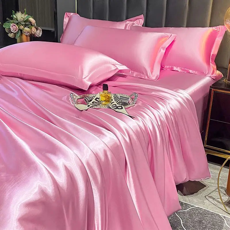 Nordic Silk Luxury Bedding Set