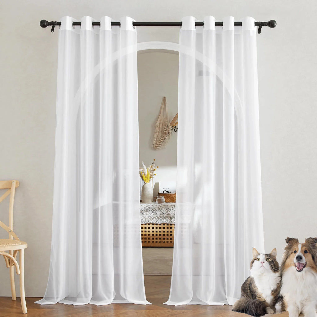 Moonlight Sheer Curtains