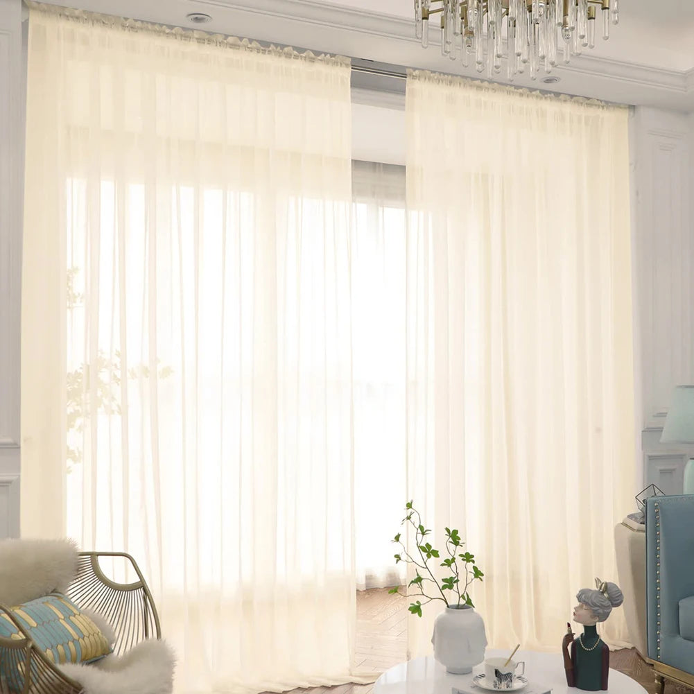 Moonlight Sheer Curtains