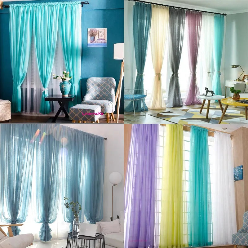 Fairy Light Curtain Drapes
