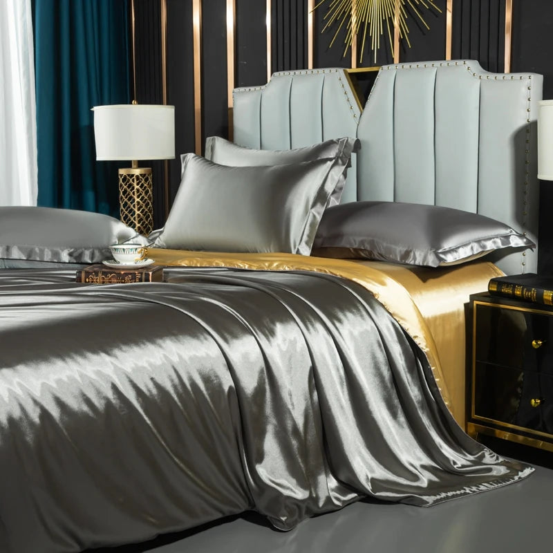 Nordic Silk Luxury Bedding Set