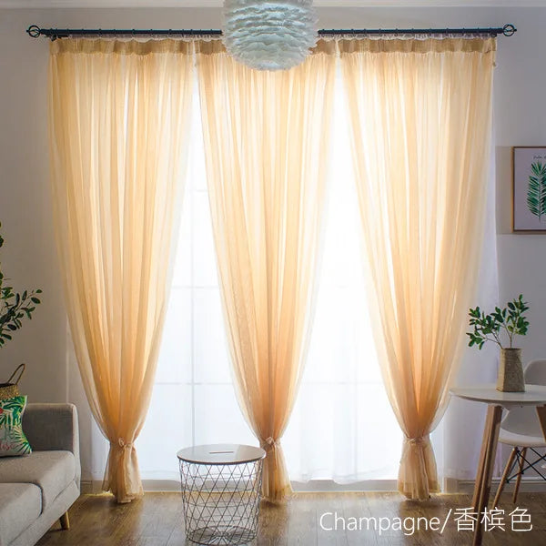 Fairy Light Curtain Drapes