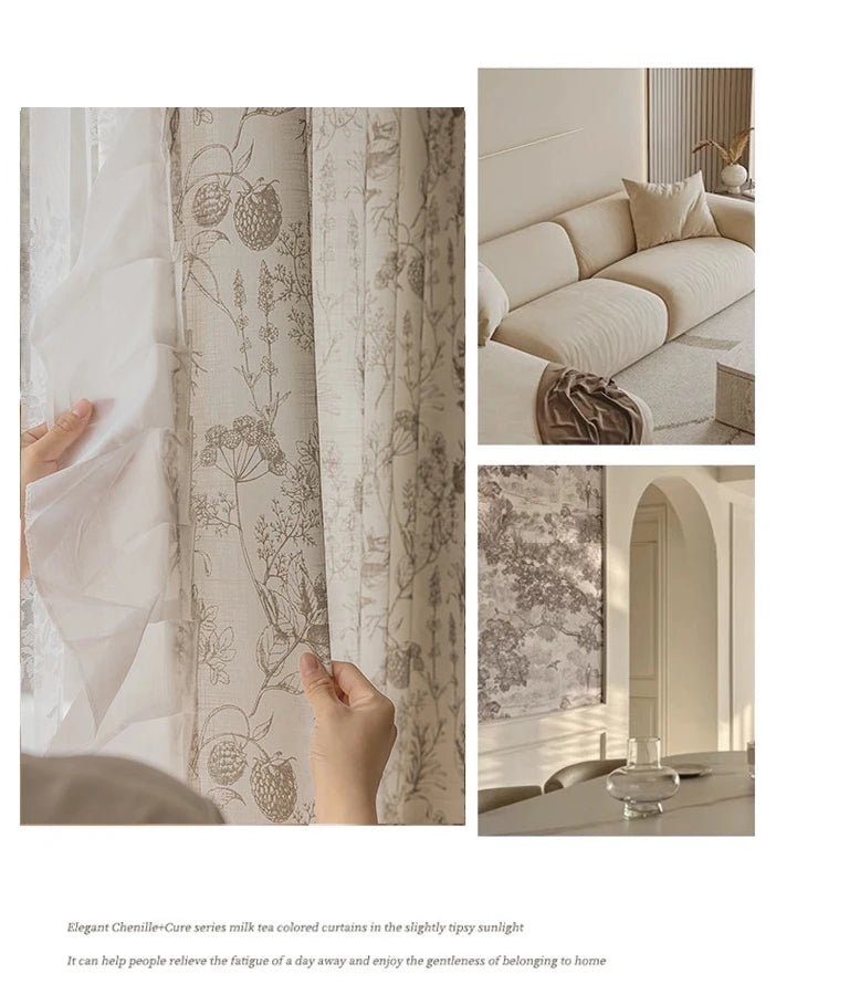 Golden Elegance Curtains