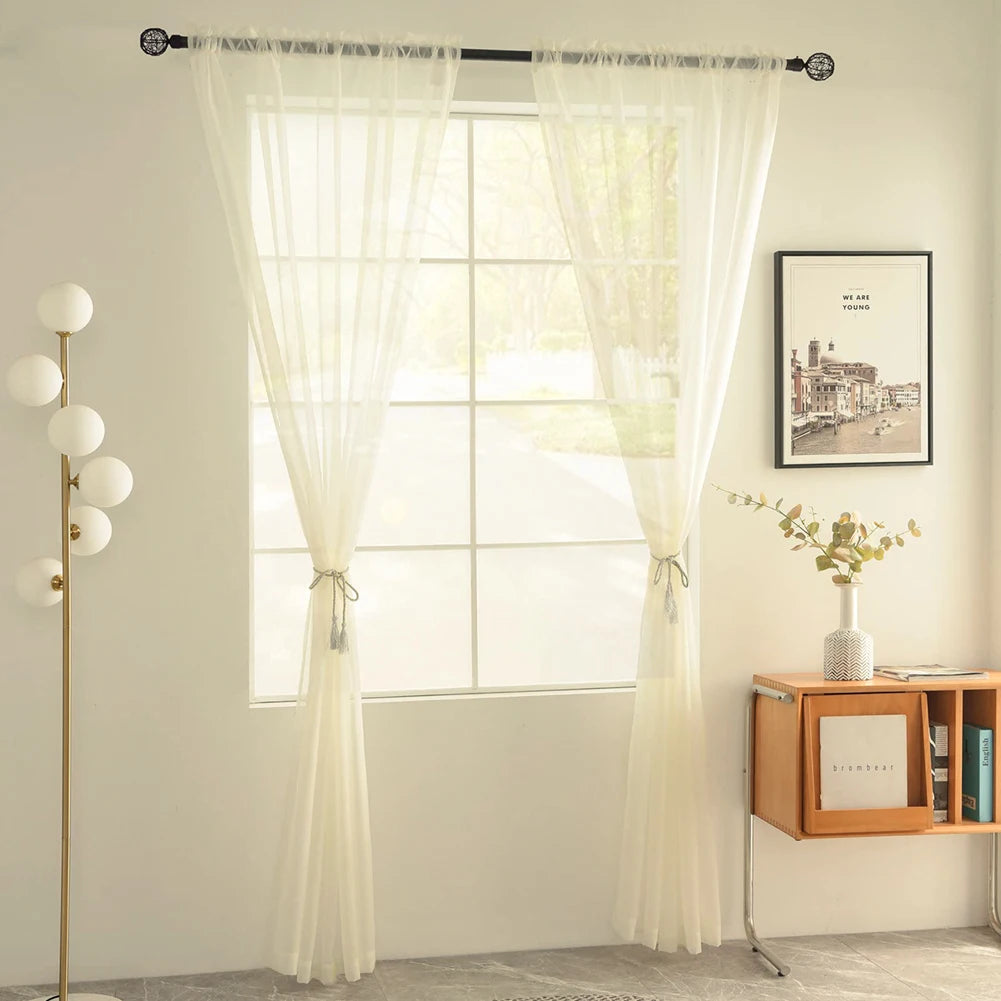 Moonlight Sheer Curtains