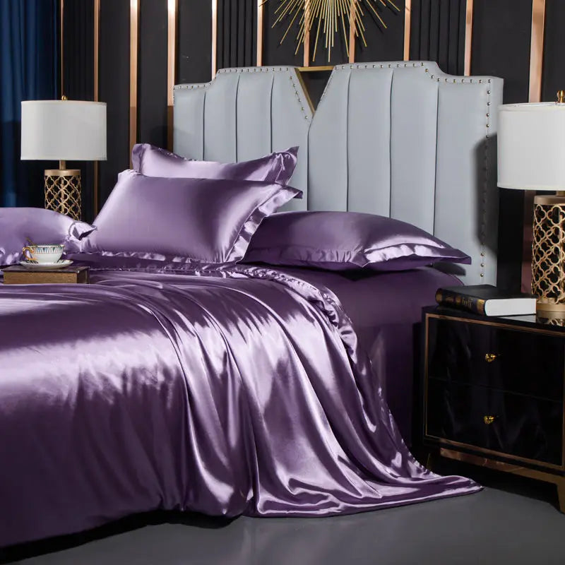 Nordic Silk Luxury Bedding Set