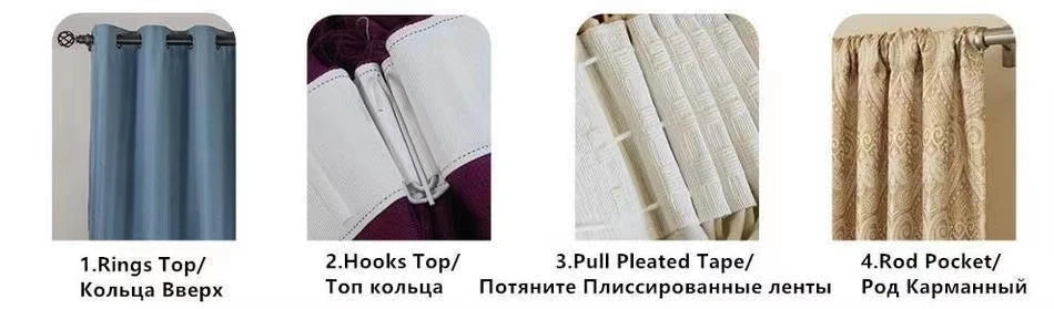 Golden Elegance Curtains