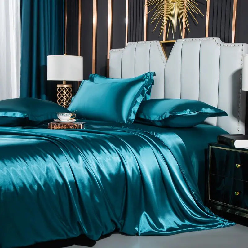 Nordic Silk Luxury Bedding Set