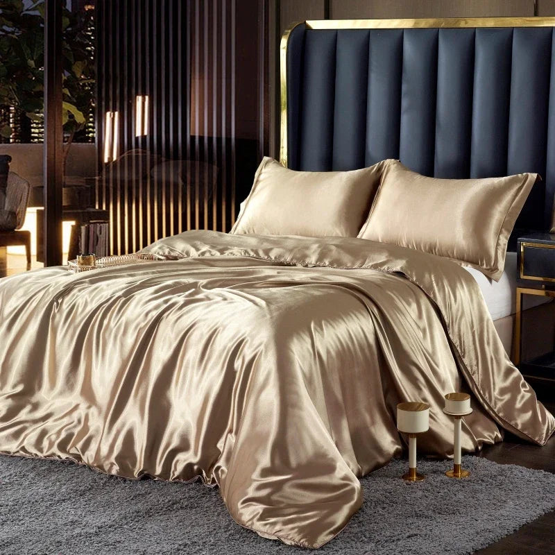 Nordic Silk Luxury Bedding Set