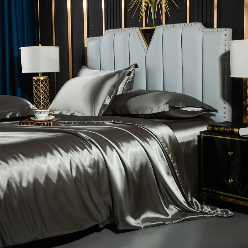 Nordic Silk Luxury Bedding Set