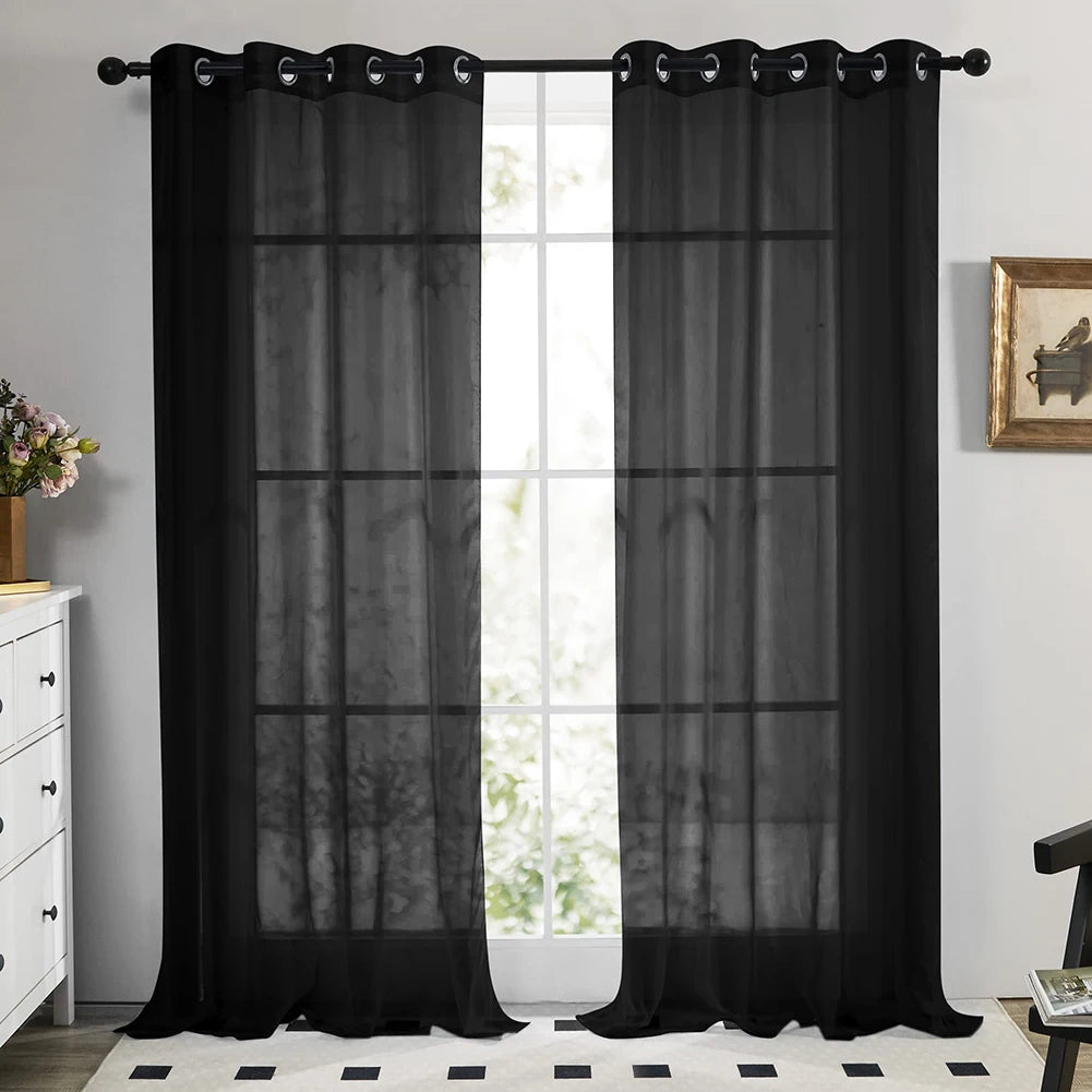 Moonlight Sheer Curtains