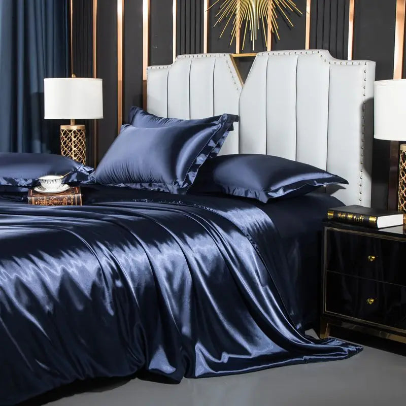 Nordic Silk Luxury Bedding Set