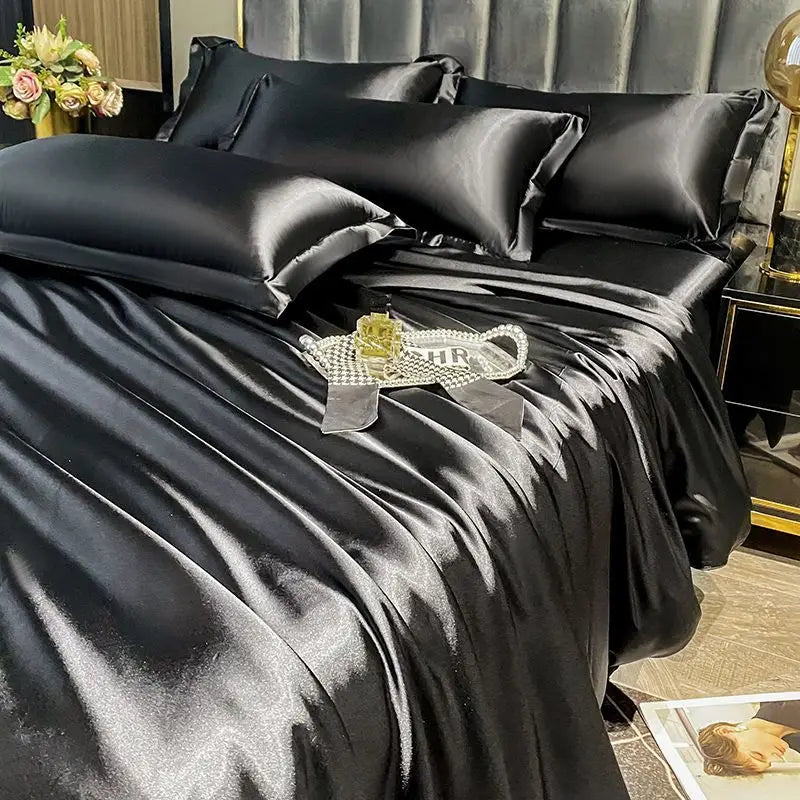 Nordic Silk Luxury Bedding Set