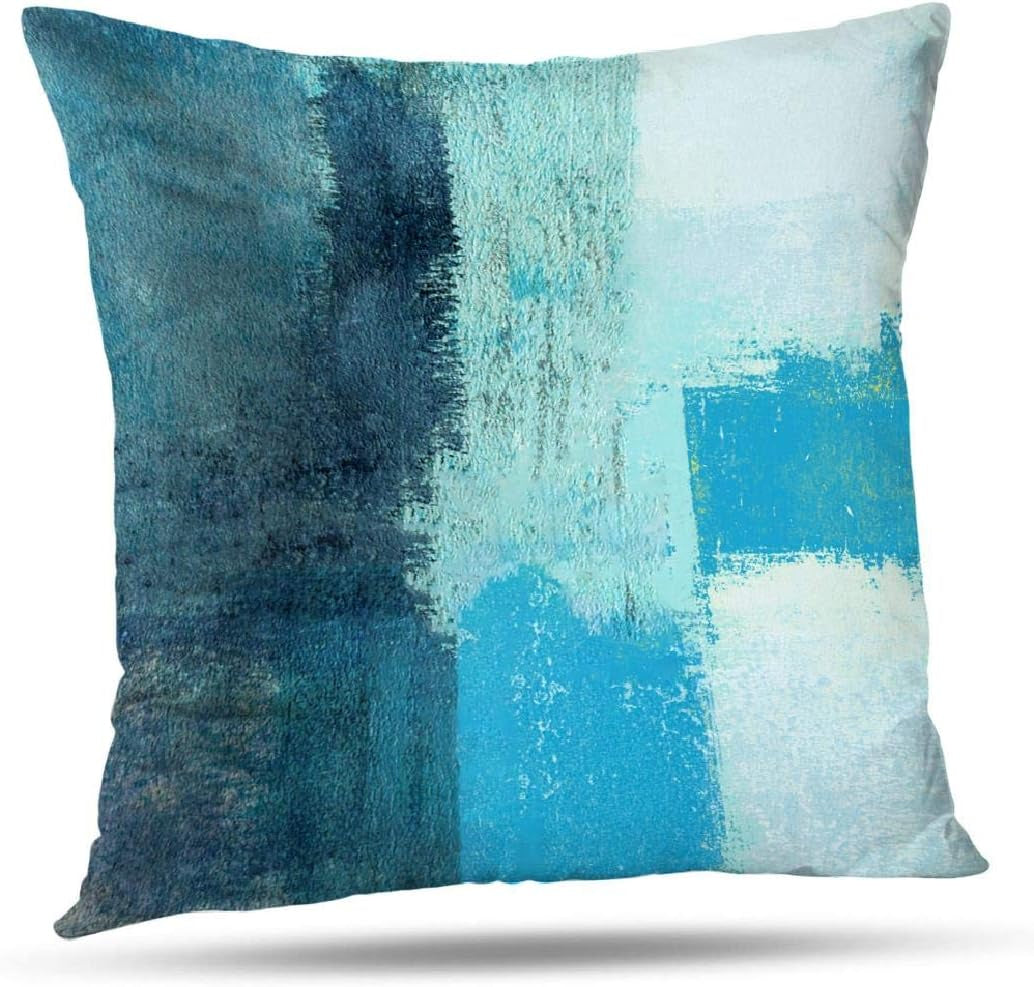 Teal Throw Pillow Cover,Pack of 4 Soft Velvet Decorative Cushion Cover for Sofa Bedroom Living Room (18X18 Inch,Teal)